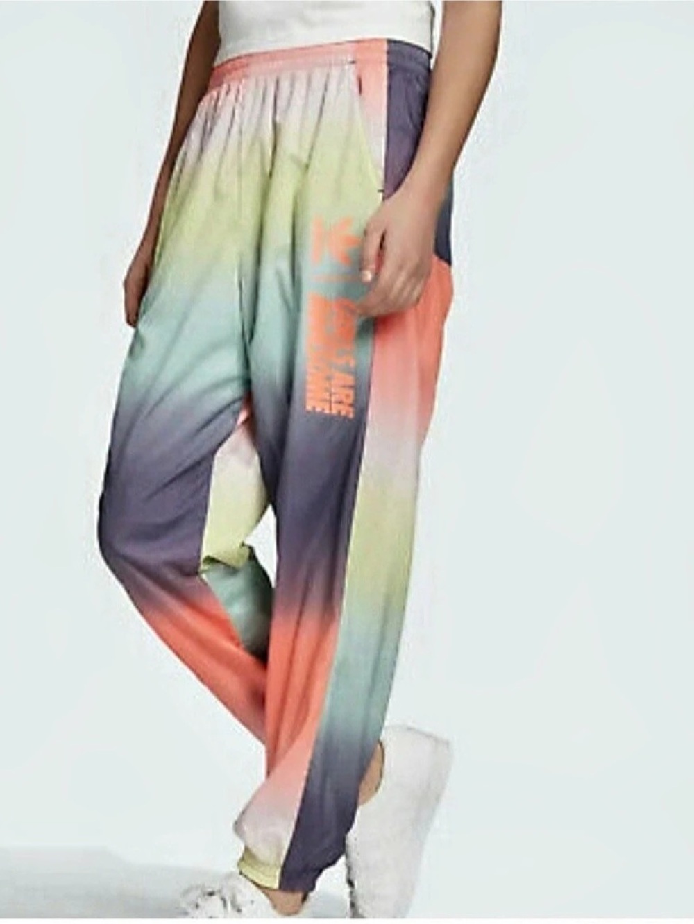 adidas x Girls Are Awesome Ombré Track Pants Rainbow Gradient (US Large)